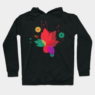 Abstraction of Spring season Hoodie